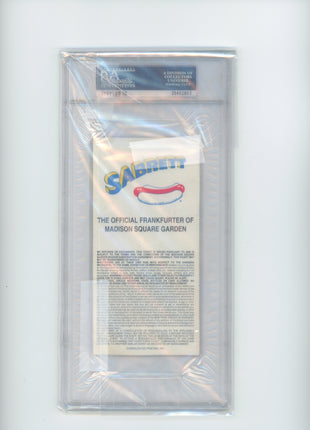 RARE Leetch MVP Inscribed '94 Stanley Cup Final Stub Game 7 - PSA 2