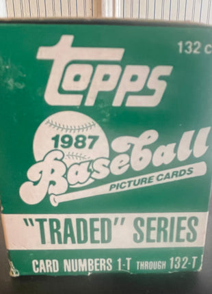 1987 1987 Topps Unopened Topps Baseball Picture Cards  #1-T through 132-T Unopened