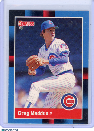 1988 Leaf Donruss Greg Maddux #539 - Hall of Famer