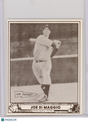 Joe DiMaggio 1986 1940 Play Ball Reprint #1 - Good Condition!