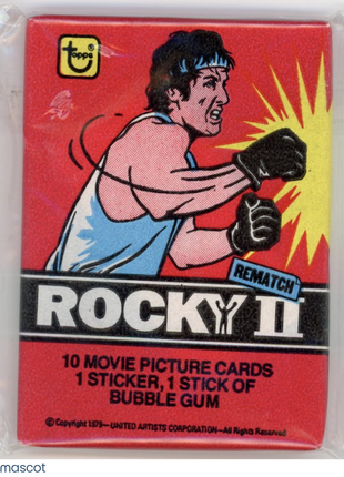 1979 Topps Rocky II Rematch Unopened Pack  - Iconic