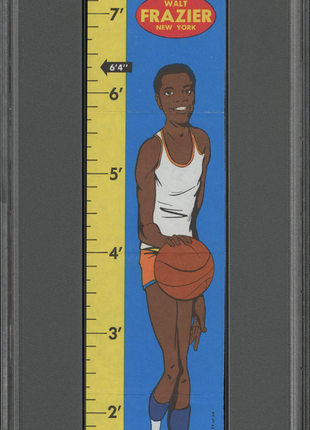 1969 Topps Rulers Walt Frazier #17 PSA 6 - Knicks Legend & Championship Year!