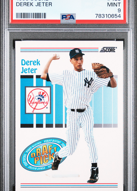 1993 Score Derek Jeter #489 PSA 9 - Rookie Card