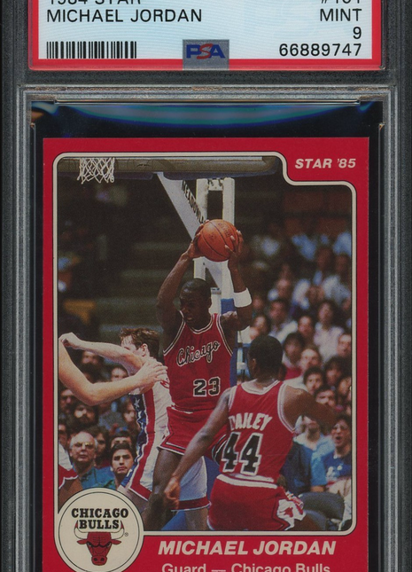 1984 Star Michael Jordan #101 PSA 9 -