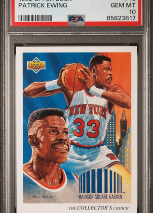 1992 Upper Deck Patrick Ewing #46 PSA 10